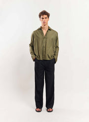 Green Drape Shirt